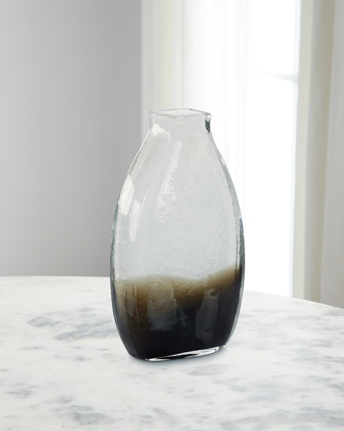 John-richard Fumo Vase, Large In Brown