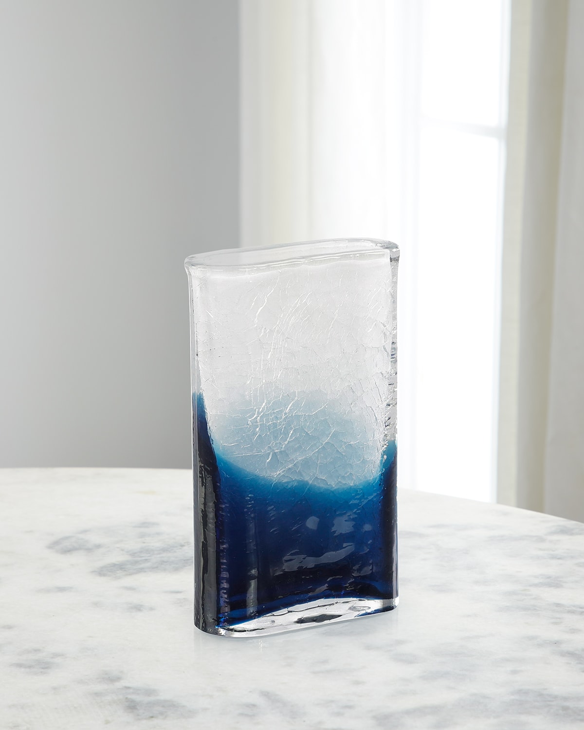 John-richard Ocean Mist Vase, Medium In Blue