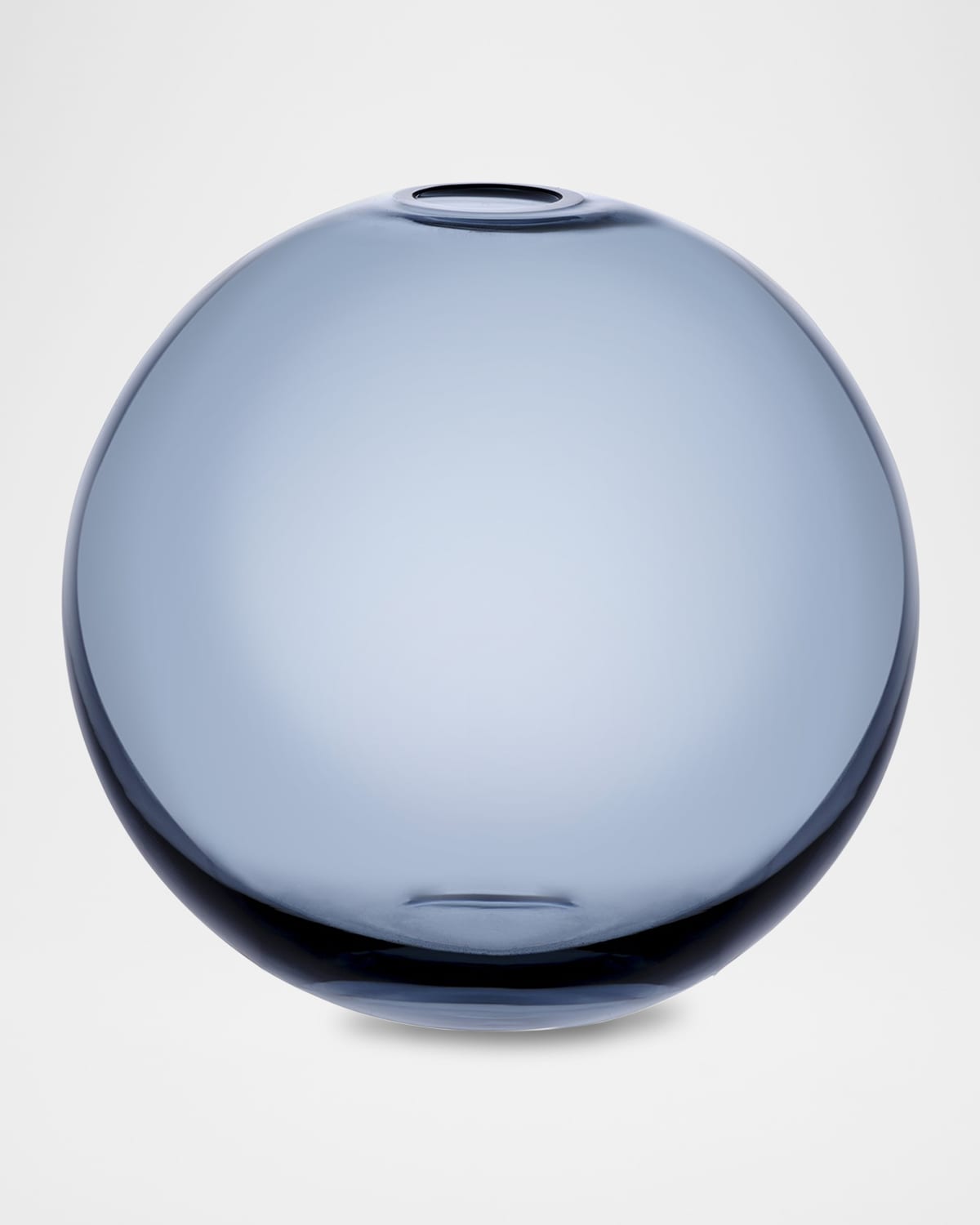 Nude Mars 8.8" Large Vase In Steel Blue