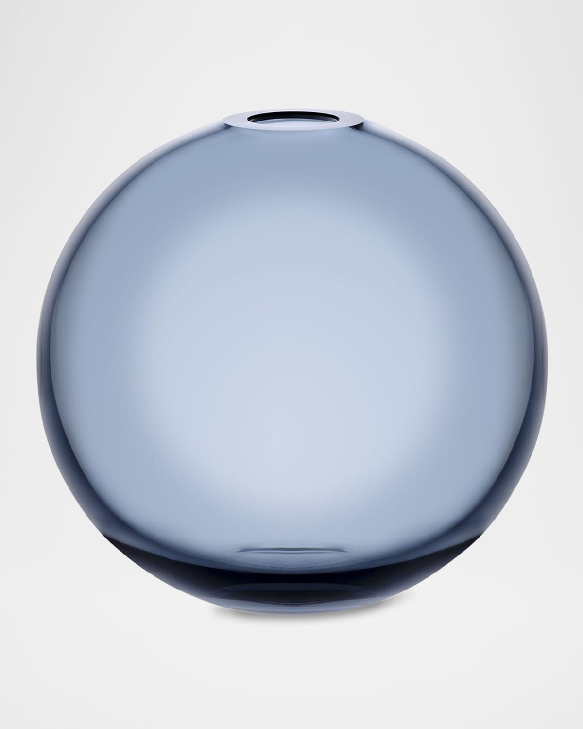 Nude Mars 6" Medium Vase In Steel Blue