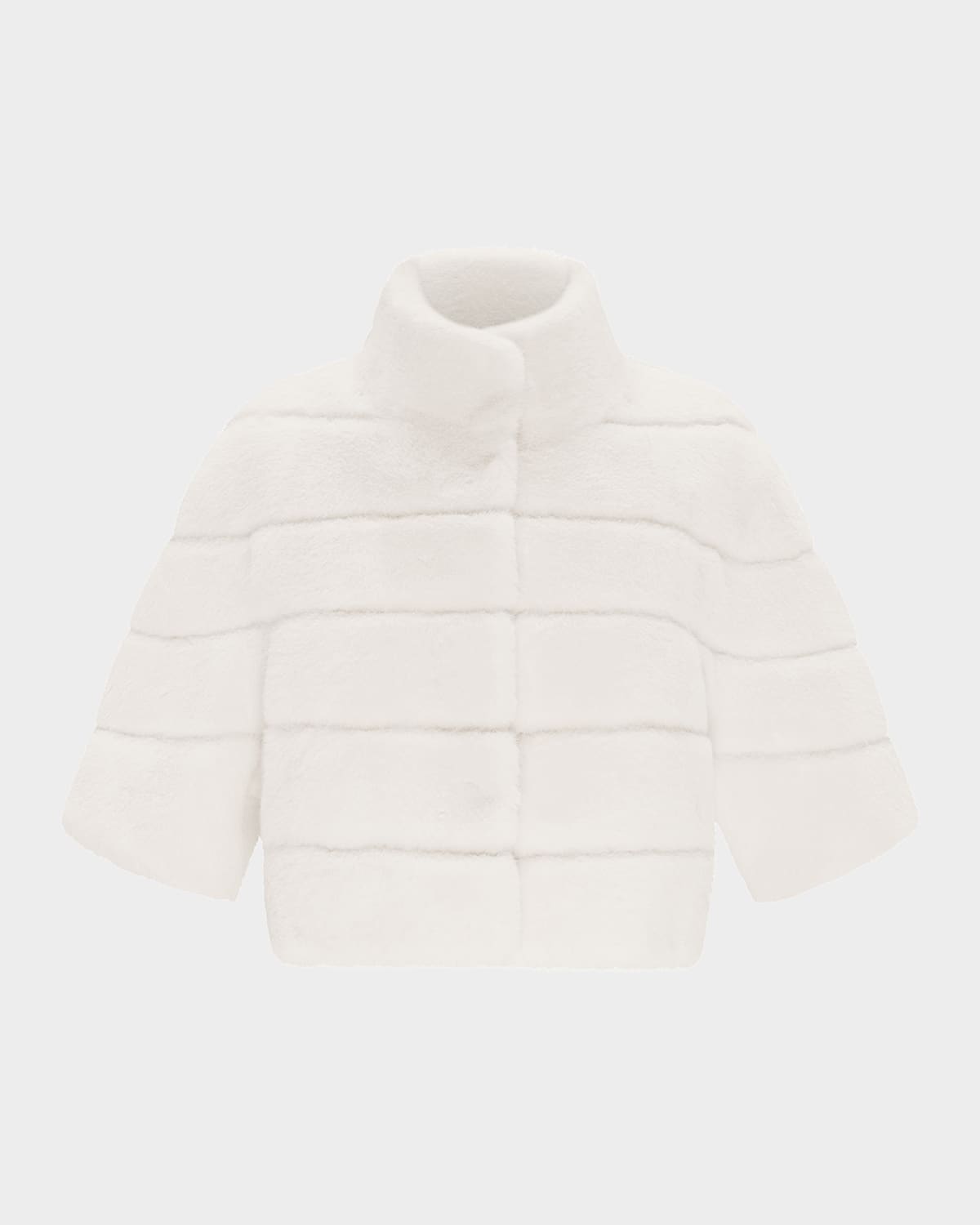 Mink-Like Faux Fur Bolero