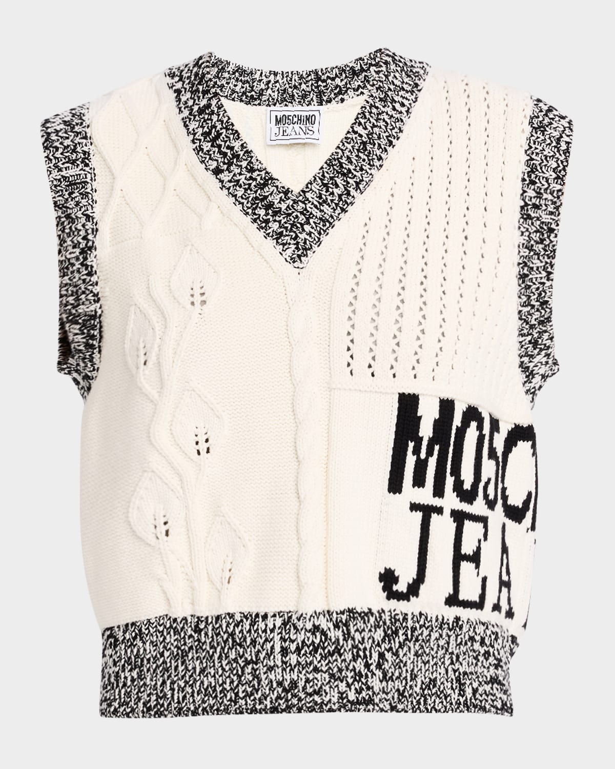 Knit Logo Sweater Vest