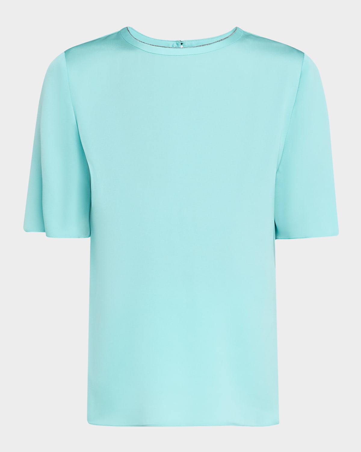 Kobi Halperin Sylvie Stretch Silk Blouse In Capri