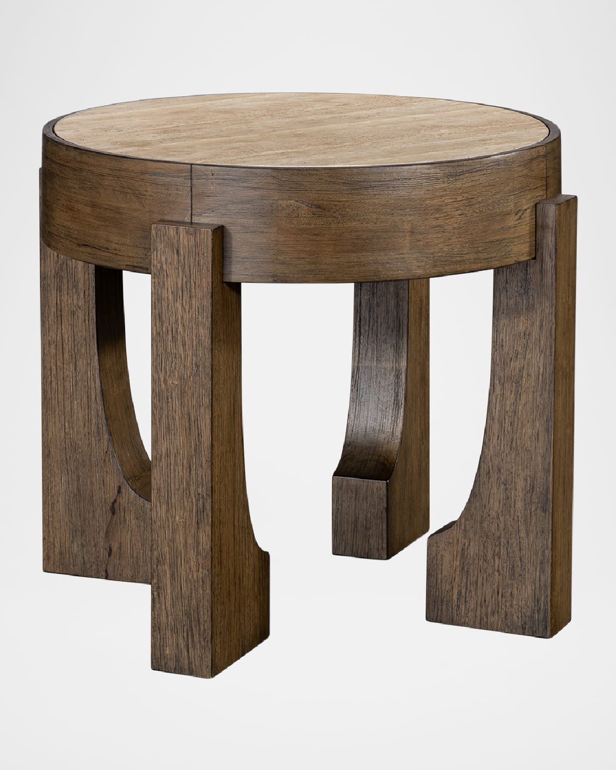 Katherine Noble By Bmc Caine End Table In Espresso