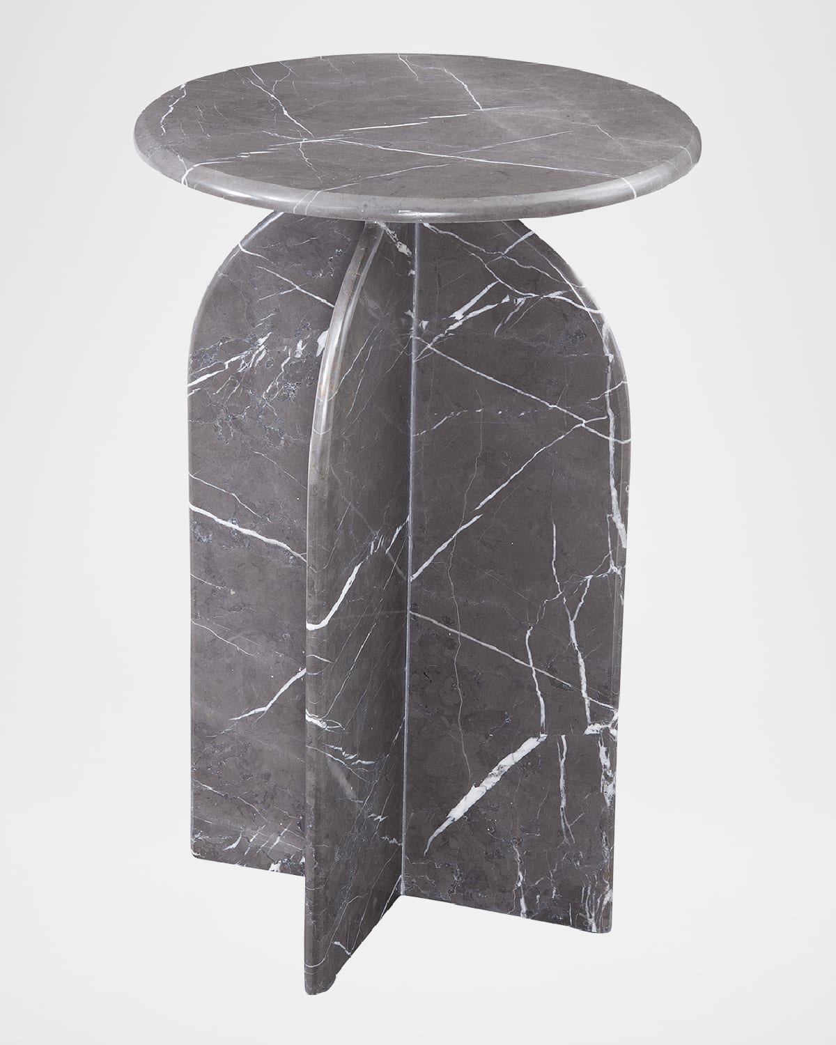 Katherine Noble By Bmc Adrian Accent Table In Light Gray