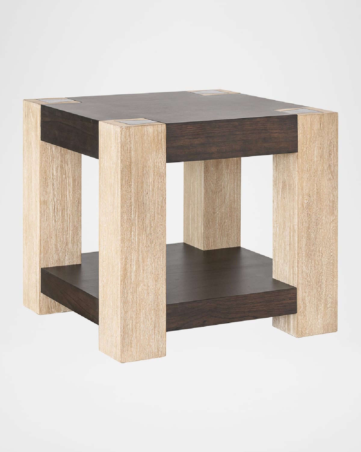 Shop Katherine Noble By Bmc Hadley End Table In Brown, Blonde