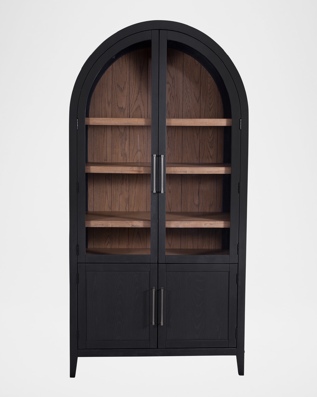 Shop Katherine Noble By Bmc Clint Display Cabinet In Black, Oak
