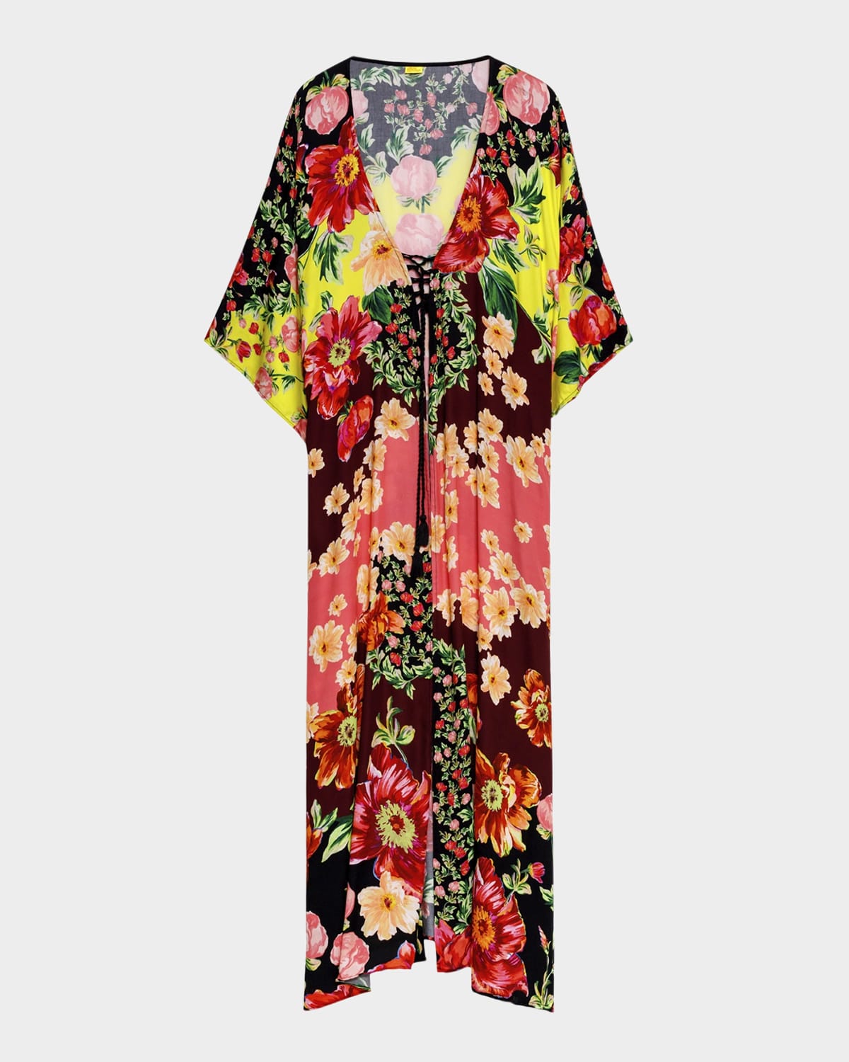 Agua Bendita Dawn Selma Tunic Coverup In Multi