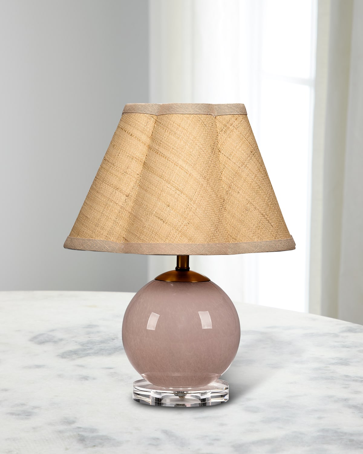 Jamie Young Dottie Table Lamp In Pink