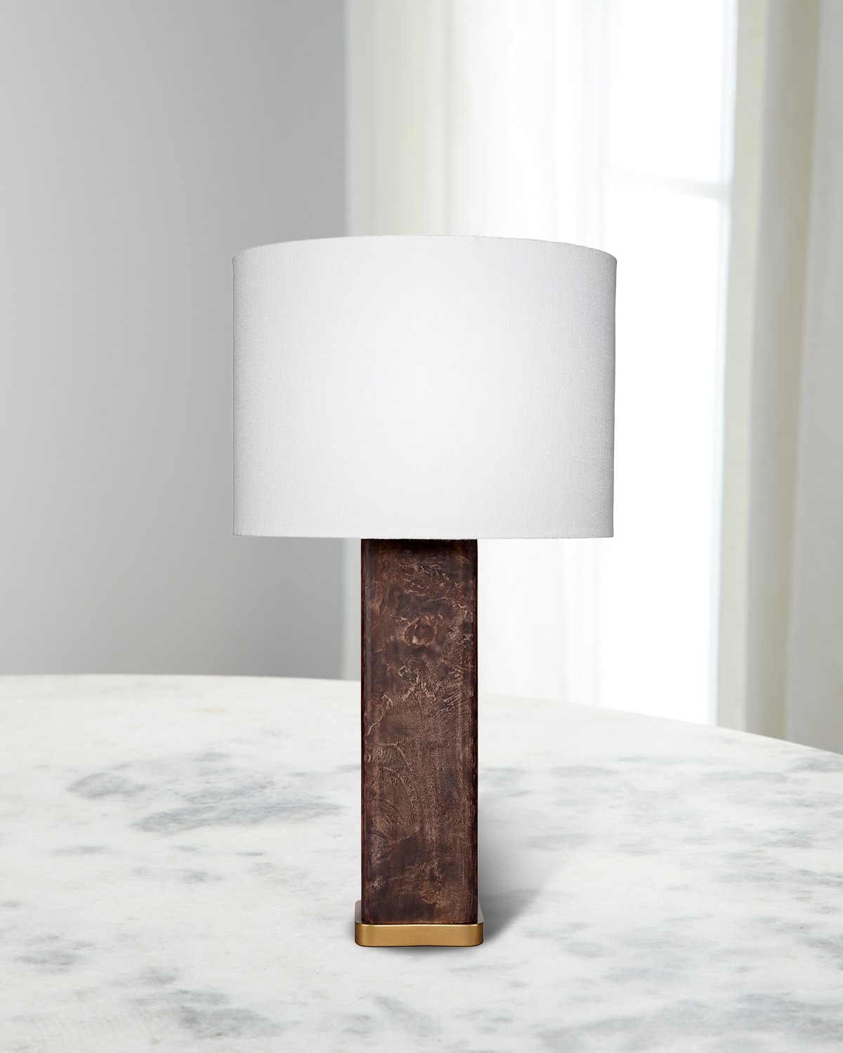 Jamie Young Preston Table Lamp In Brown