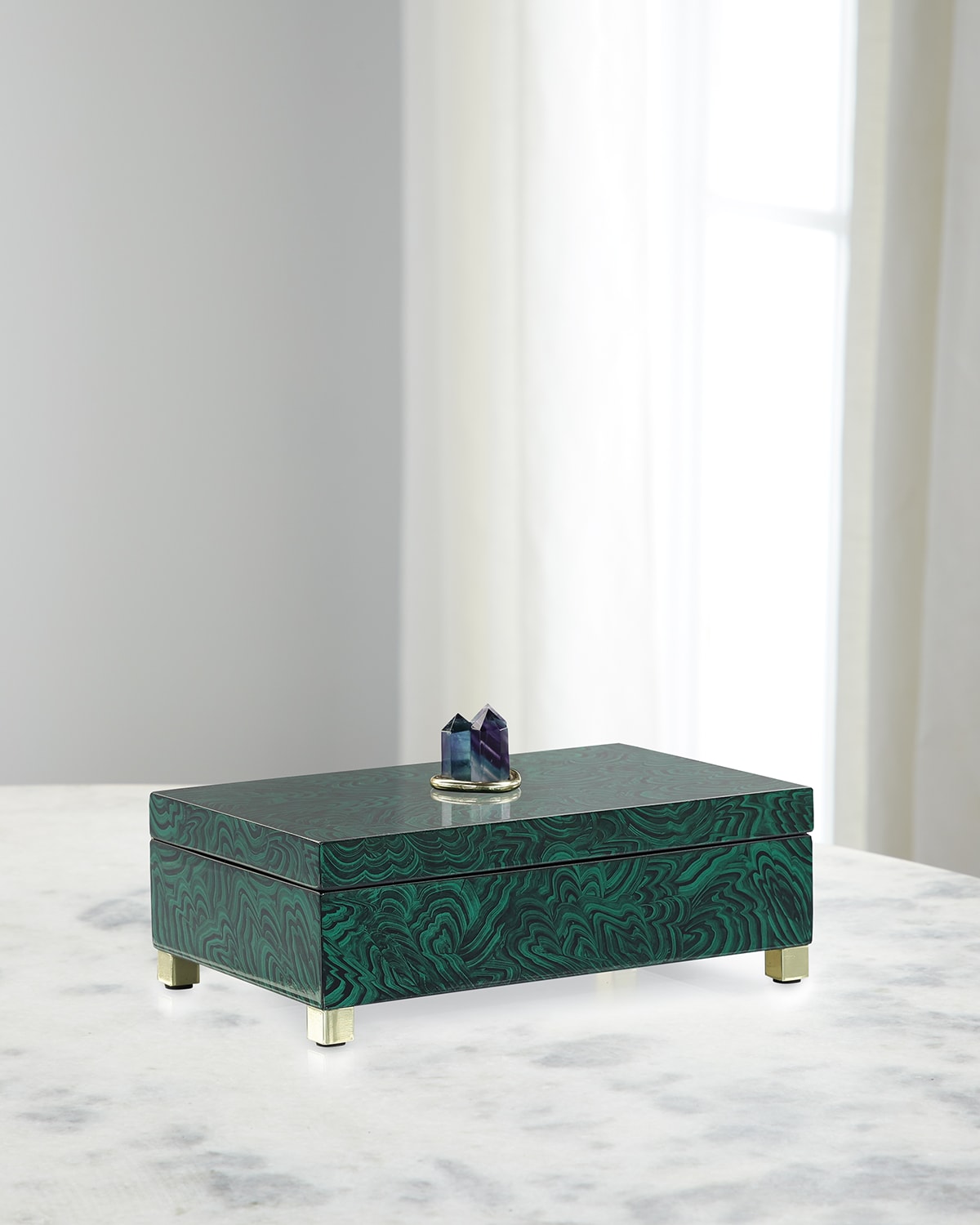 John-richard Collection Chloro Box In Green