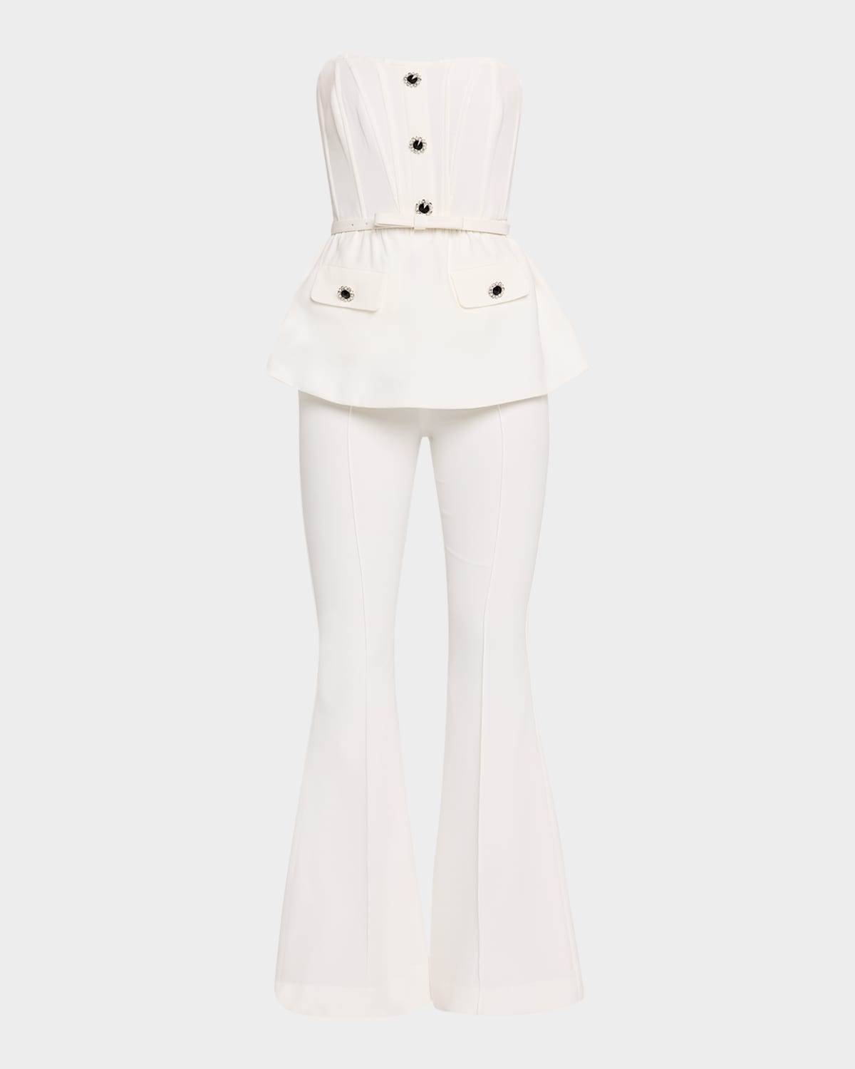 Stretch Crepe Jumpsuit