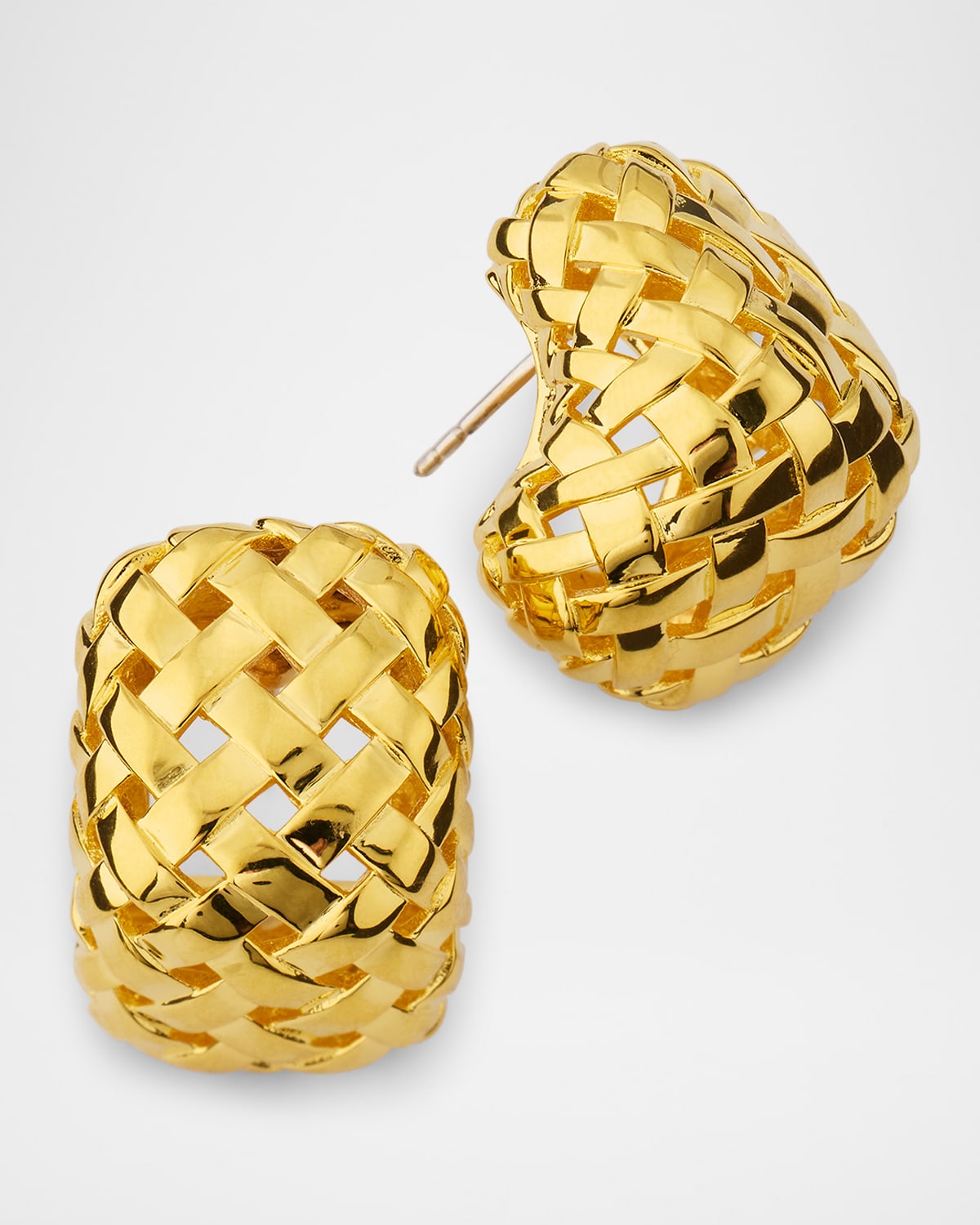 Woven Hoop Earrings