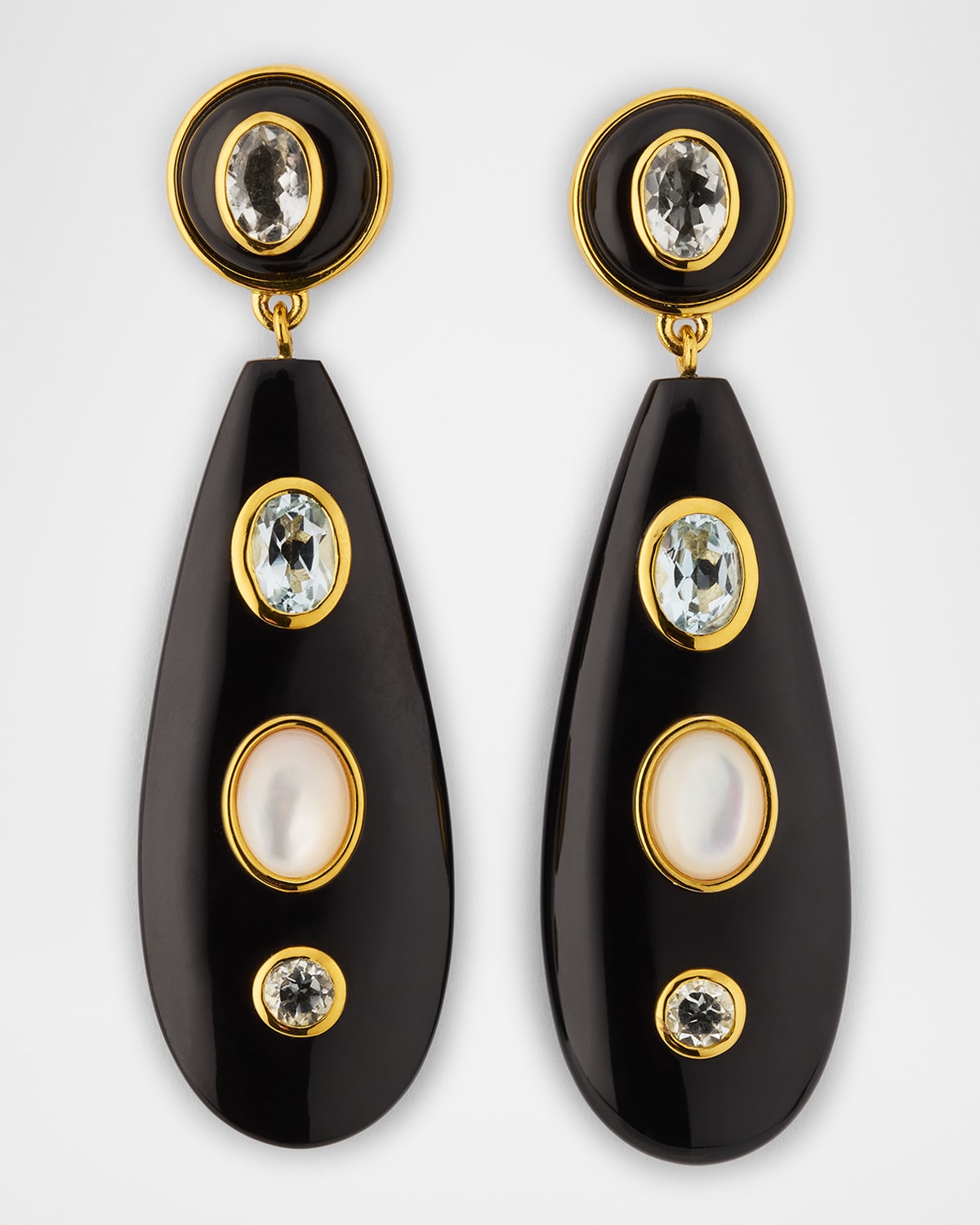 Torre Earrings In Midnight Sparkle