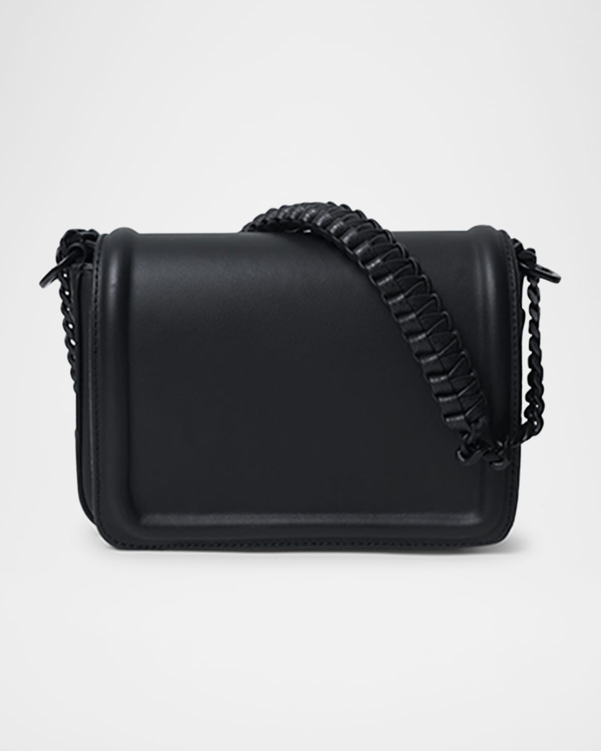 Mini Box Flap Leather Shoulder Bag