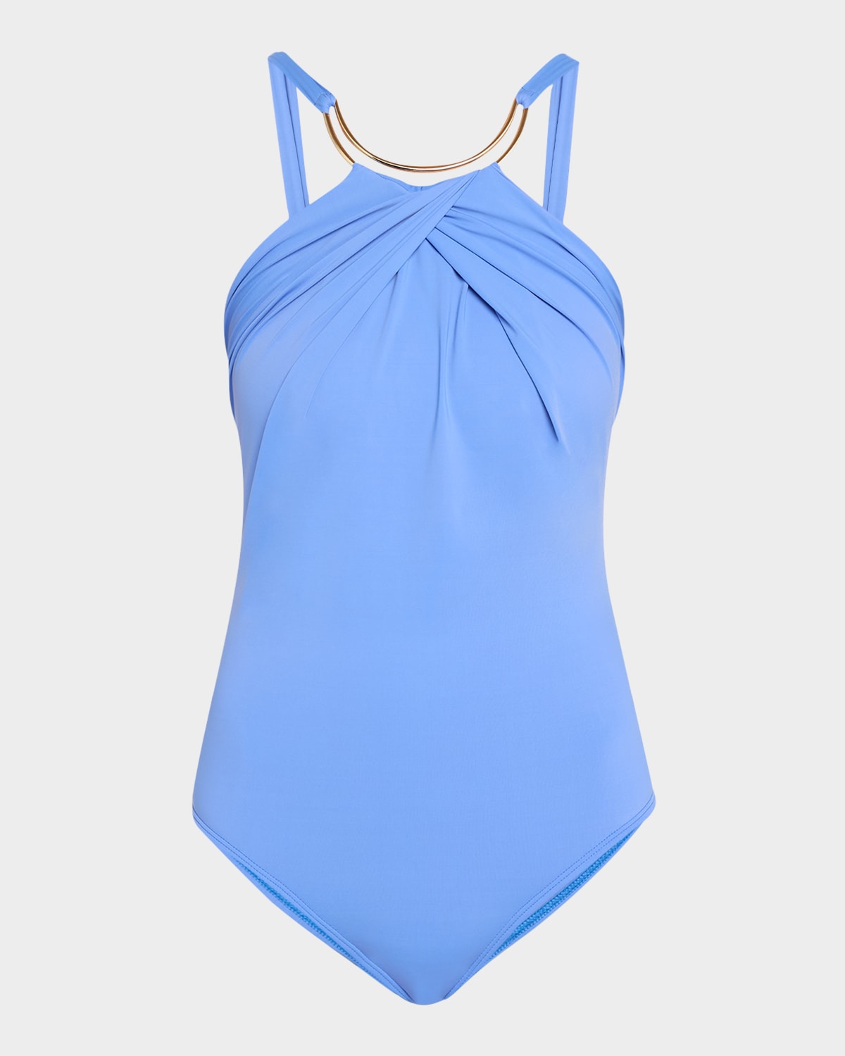 Scarf One-Piece Swimsuit