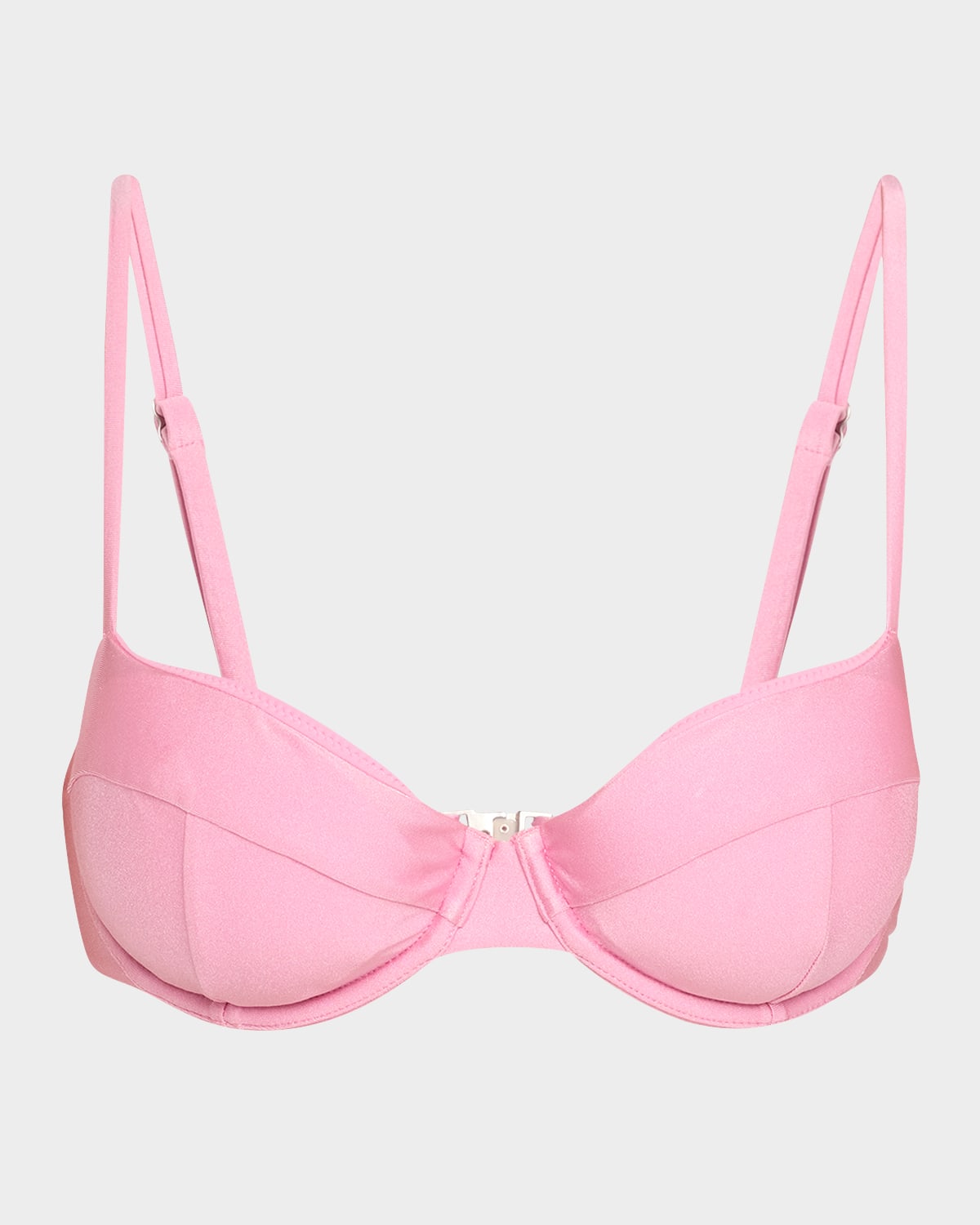 Simkhai Constantine Bustier Bikini Top In Petal