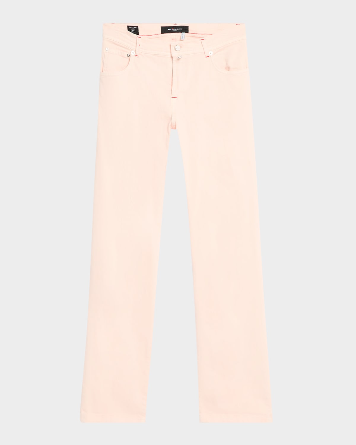 KITON MEN'S SOFT DENIM PANTS 