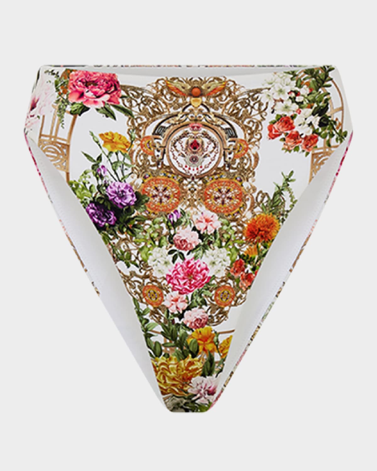Egyptian Rose High-Waist Bikini Bottoms
