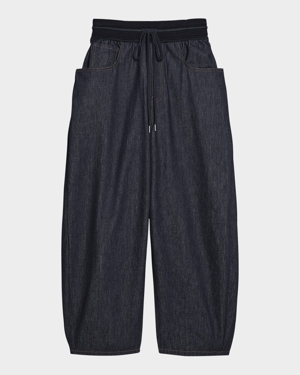 Shop Helmut Lang Men's Raw Denim Cocoon Jeans In Raw Indgo