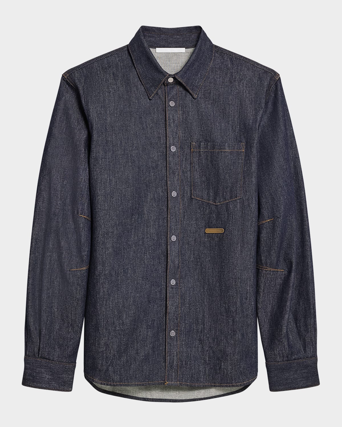 Men's Raw Denim Overshirt