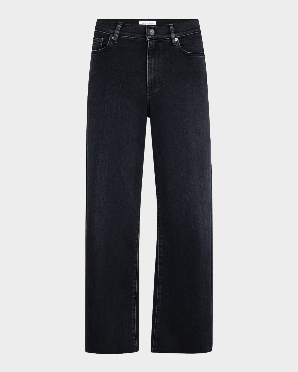 Frame Le Palazzo Crop Jeans In Radio Raw After