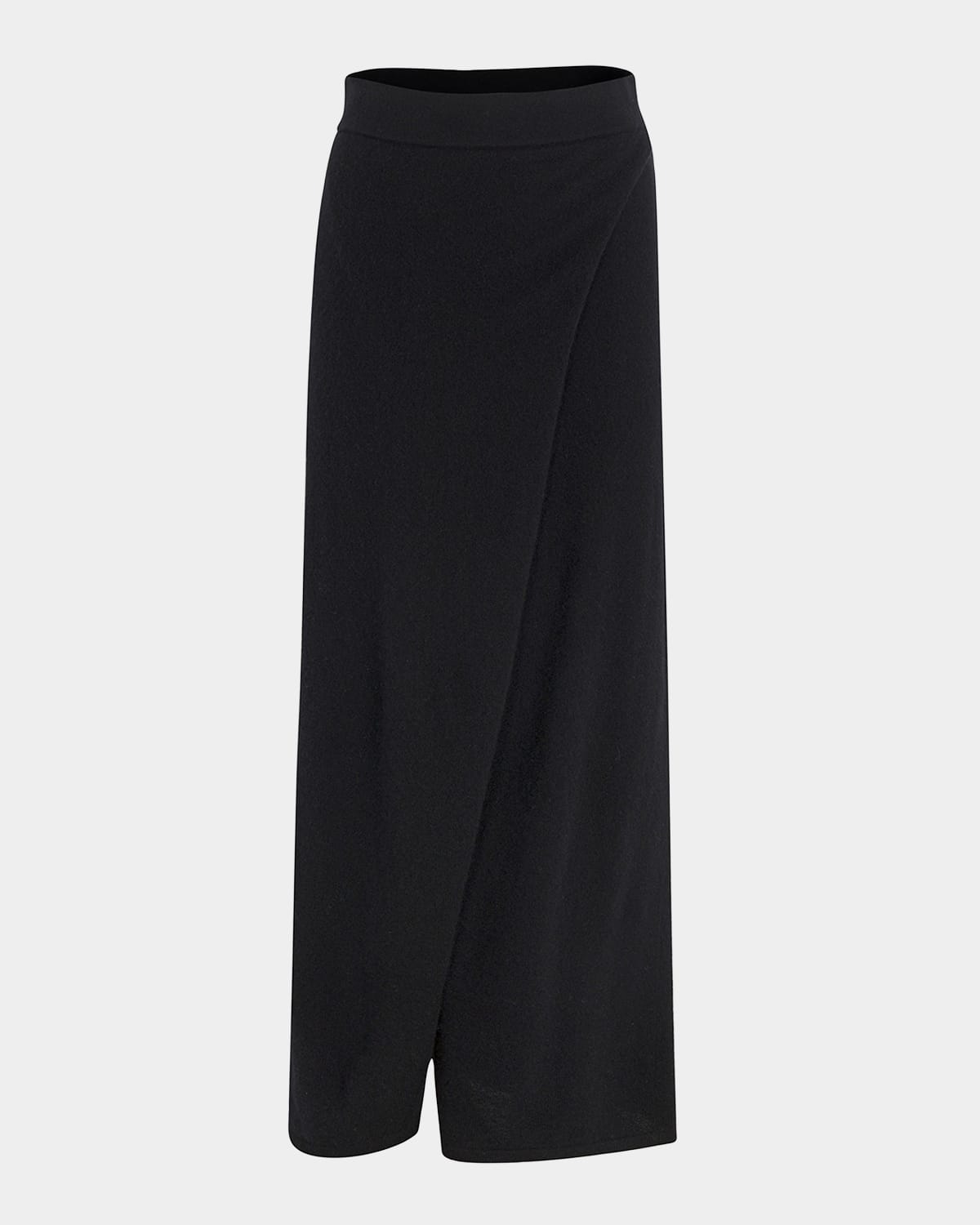 Cashmere Wrap Maxi Skirt