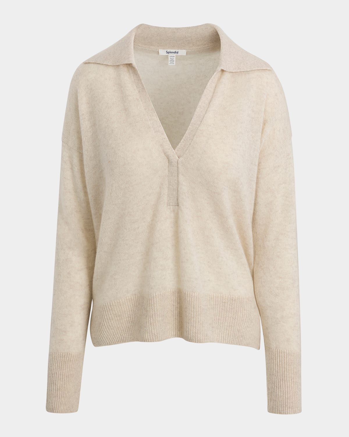 Cashmere Polo Sweater