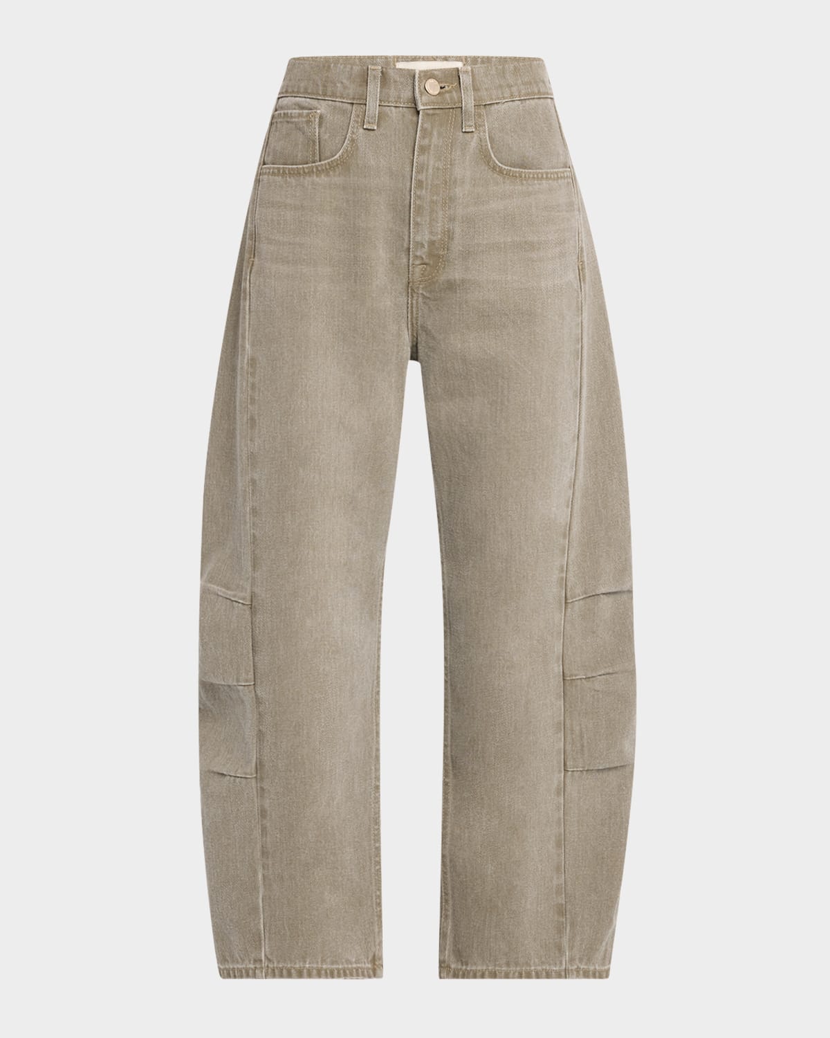 Triarchy Walker Mid-rise Constructed Jeans In Hunter Green