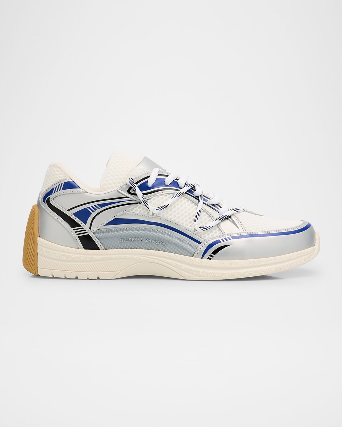 Giuseppe Zanotti Gz-trail Sneakers In Silver