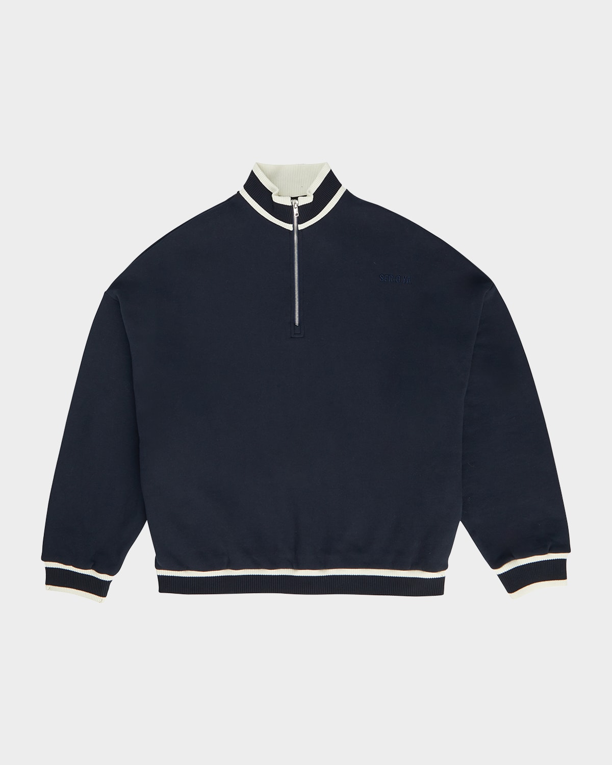 Men's Theodore Quarter-Zip Fleece Sweater
