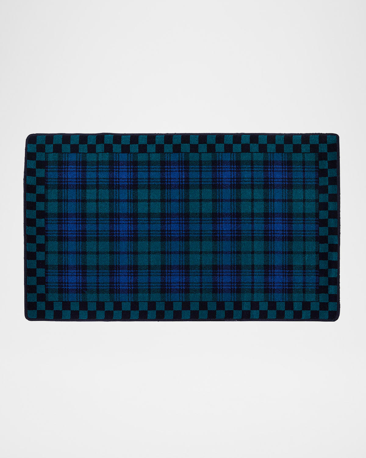 Mackenzie-childs Tartan Black Watch Rug, 3' X 5'