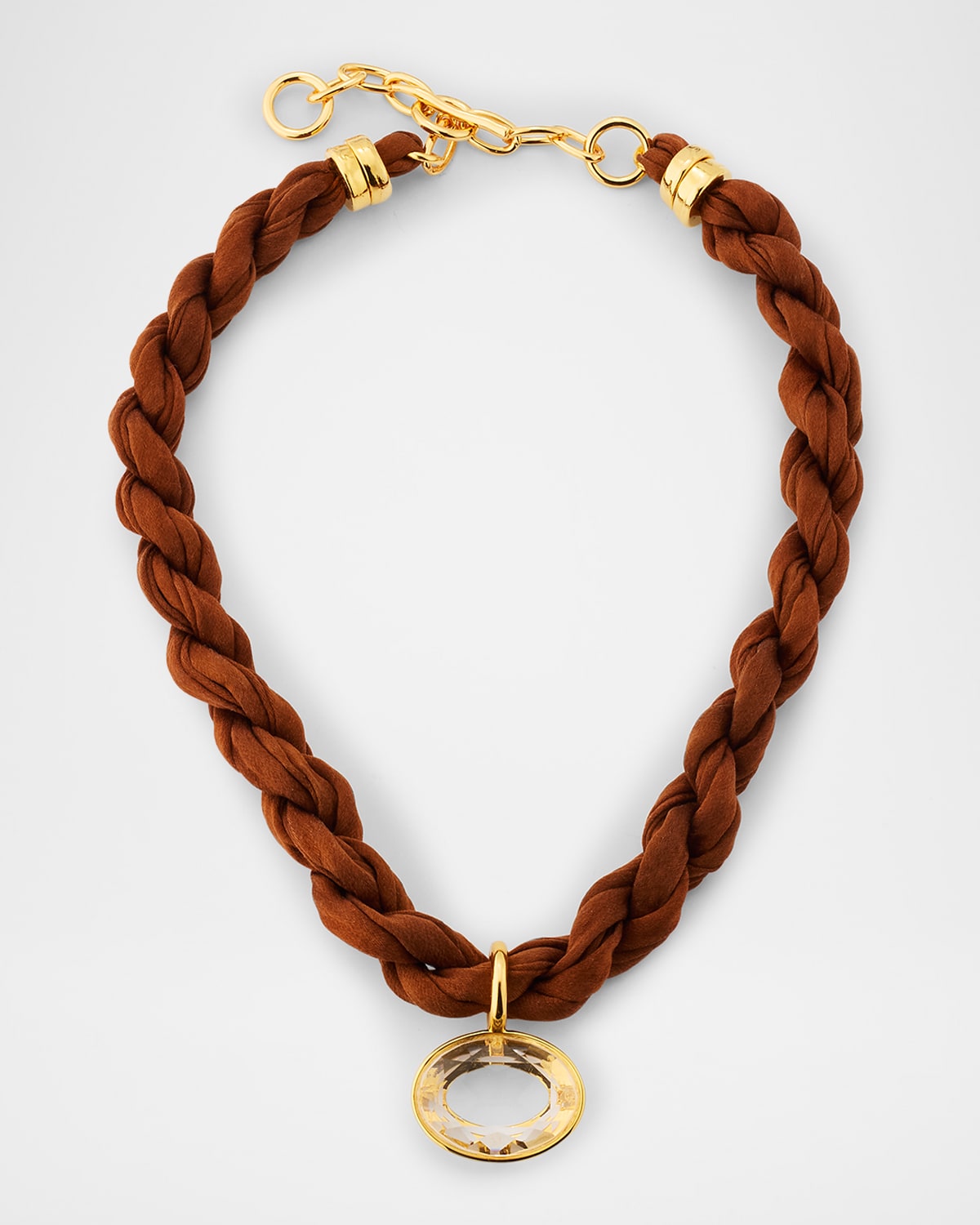 Sunset Woven Collar Necklace