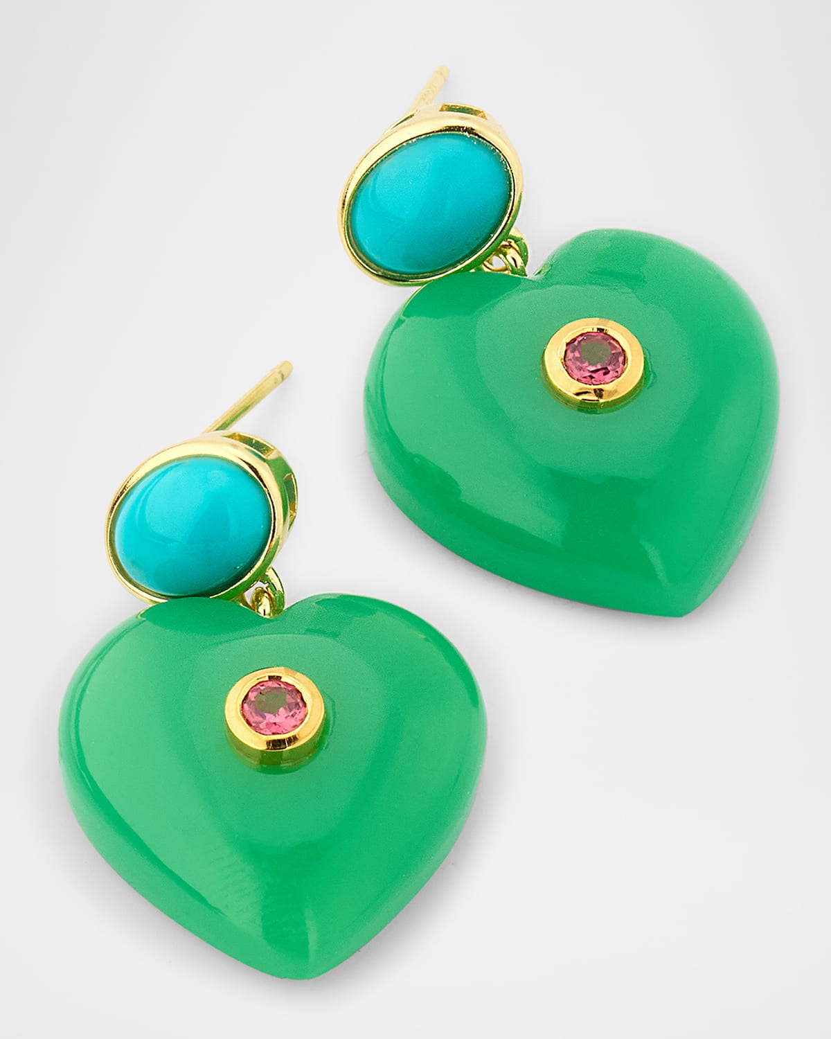 Gemma Earrings in Everglade