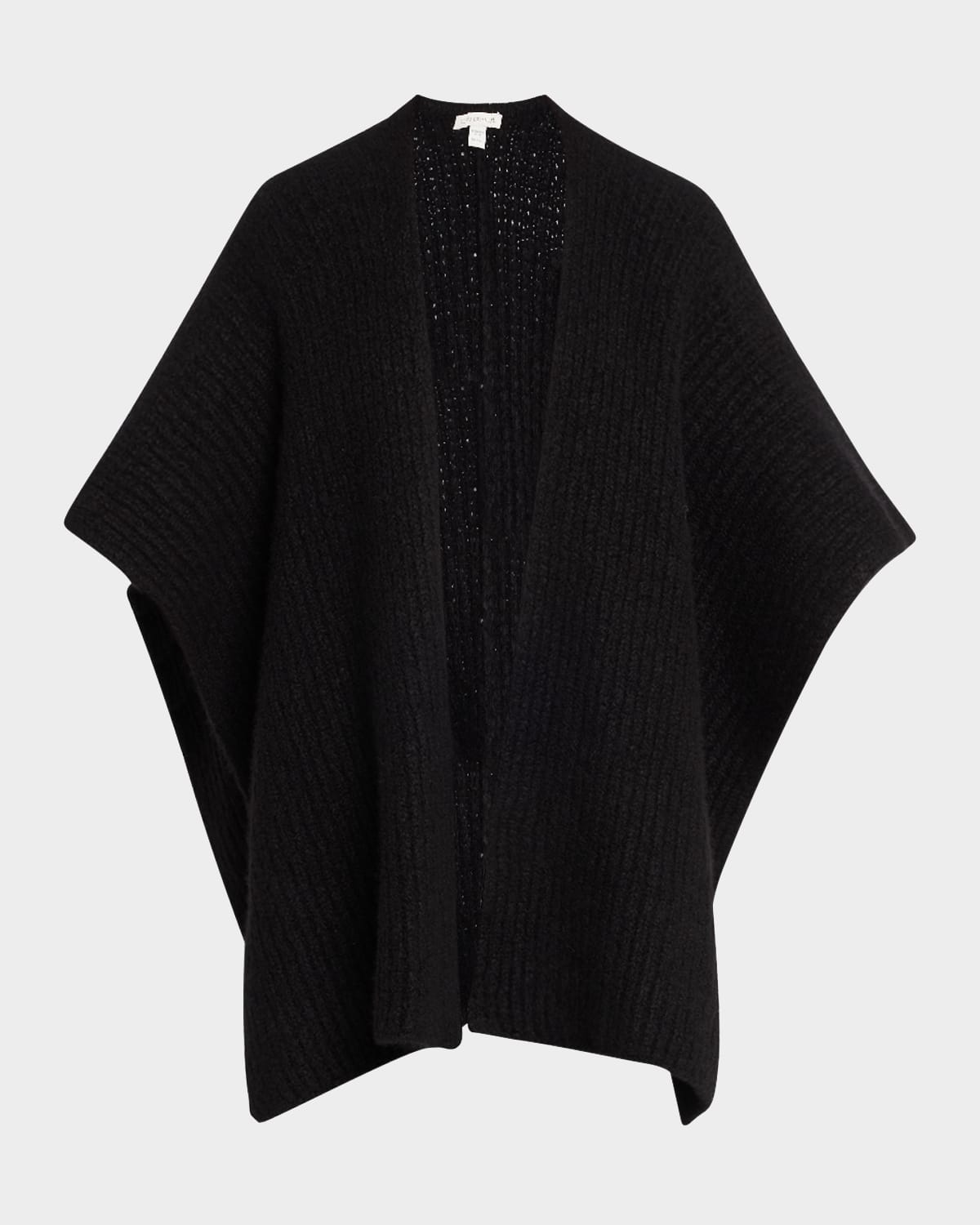 Cashmere Blend Knitted Cape