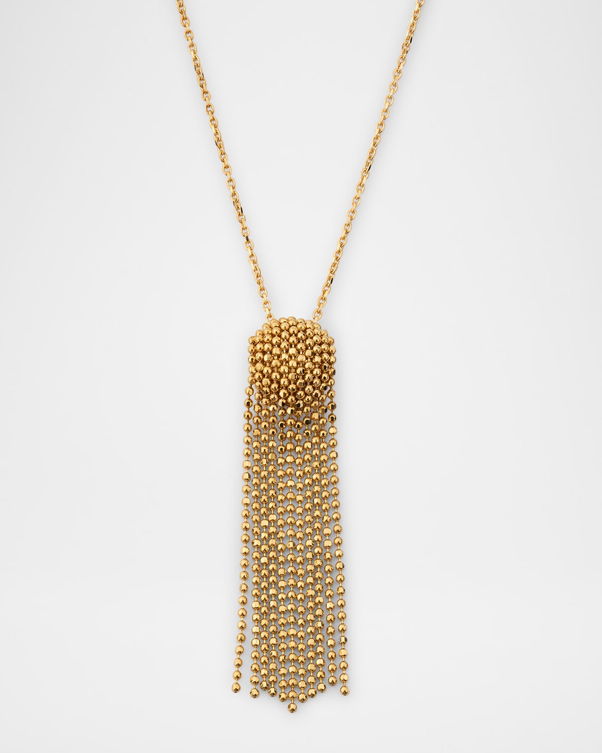 18K Yellow Gold Candy Fringe Necklace