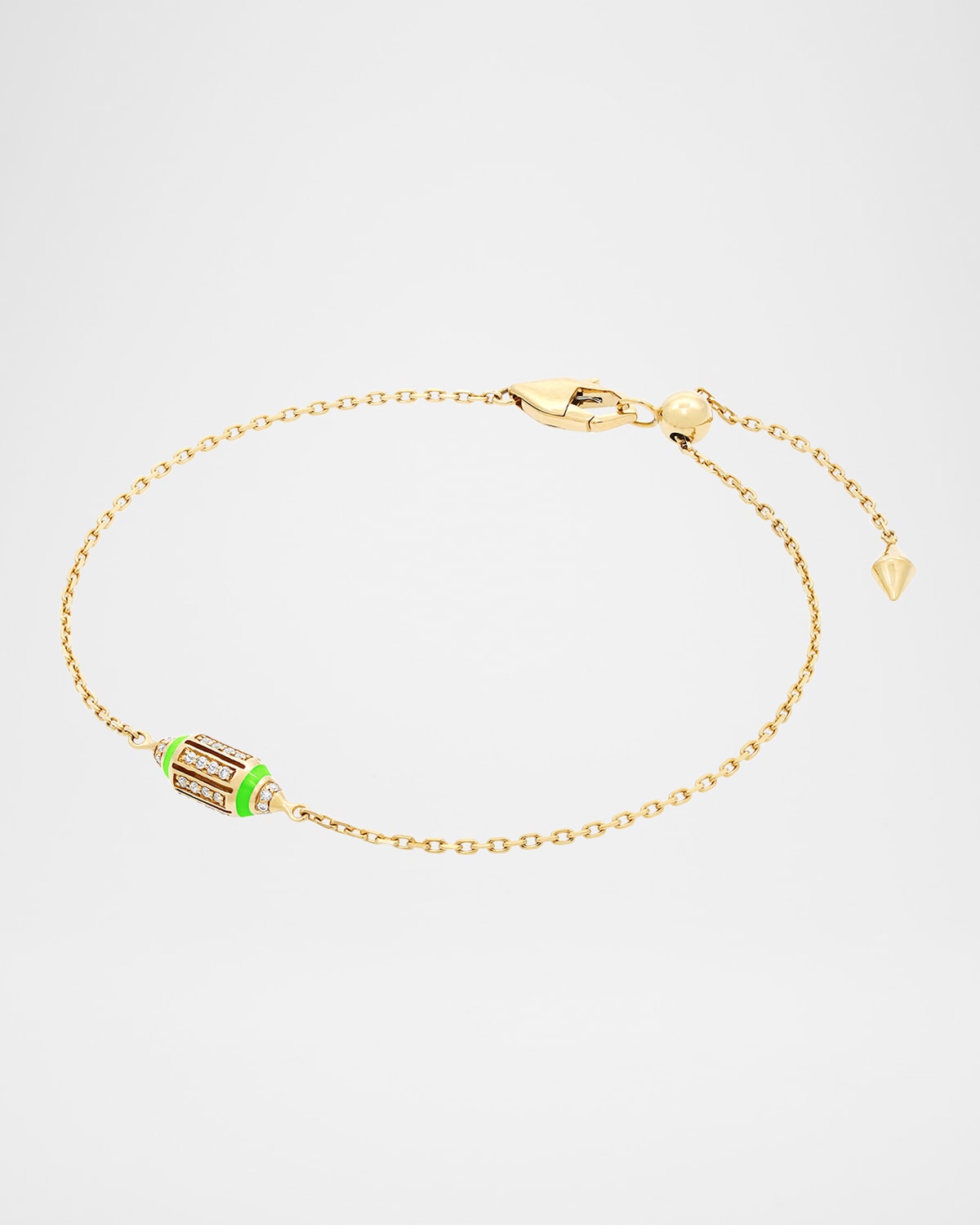 18K Yellow Gold Summer Heus Bracelet with HyCeram and Diamonds