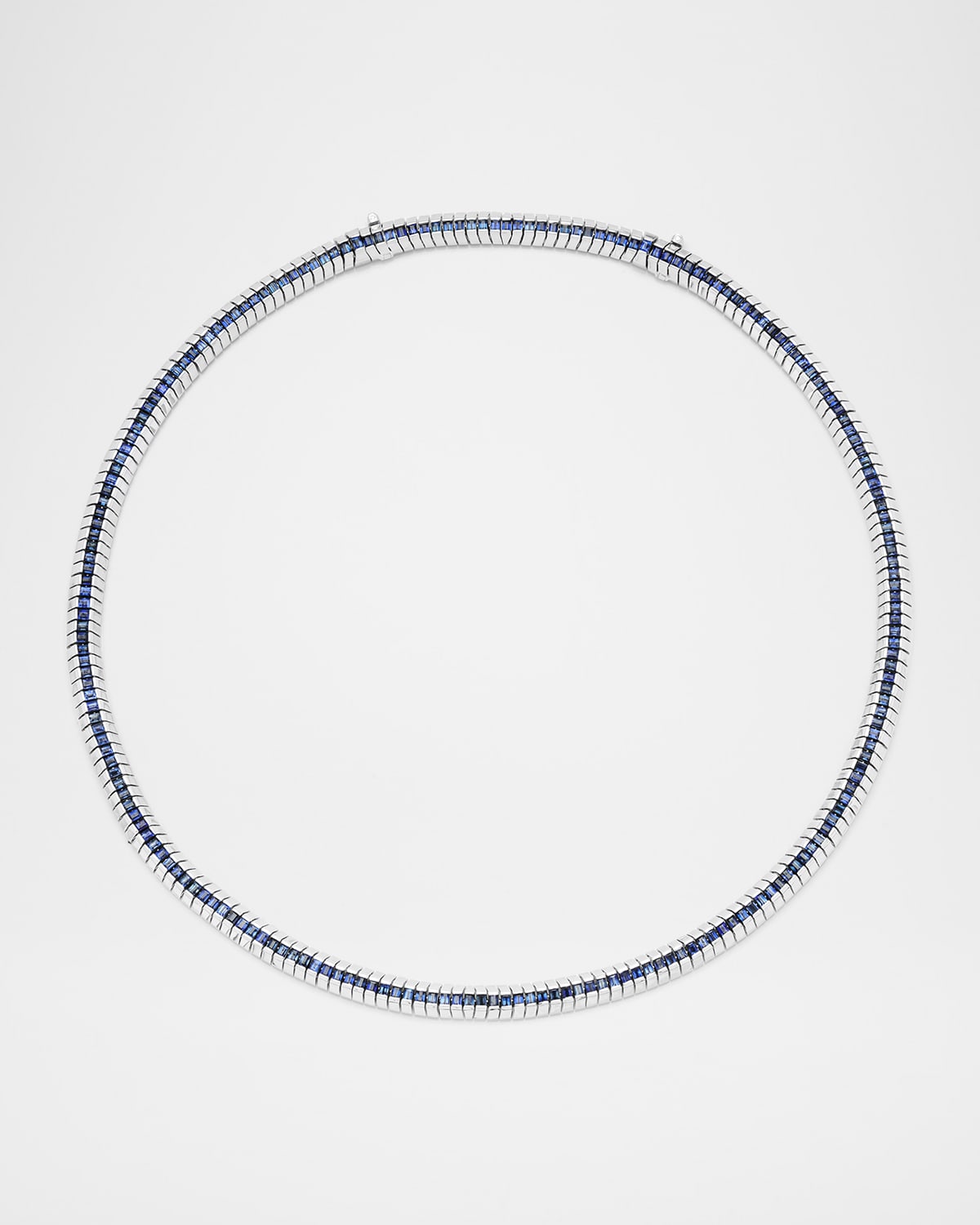 Merriyah Sapphire 18k Edge Earrings