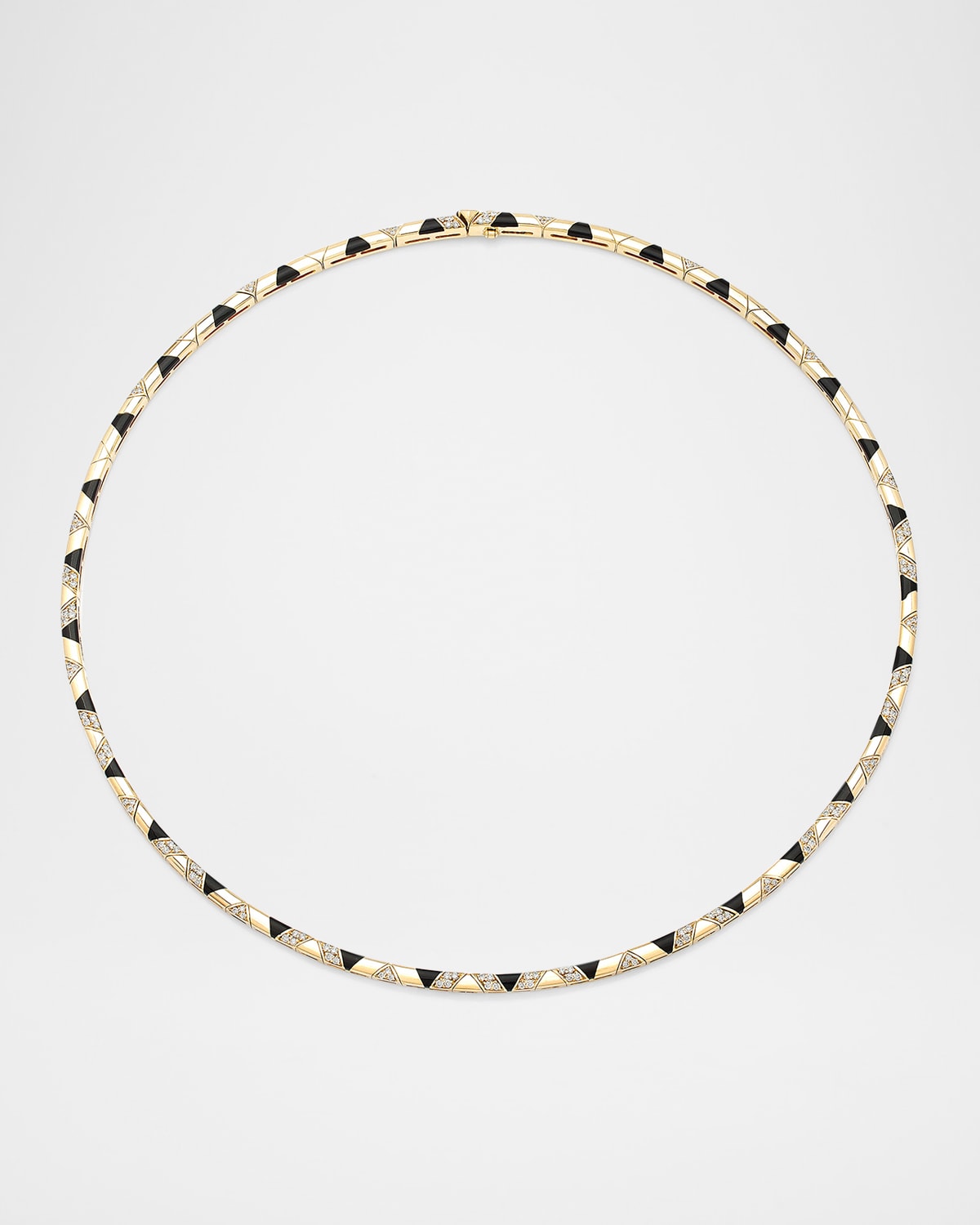 18k Sadu Onyx Diamond Necklace