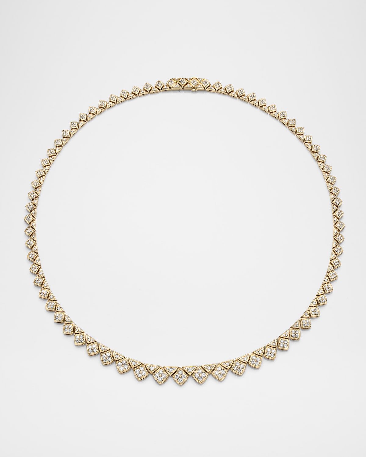 18K Yellow Gold Fluidity High Jewelry Bracelet with Diamonds