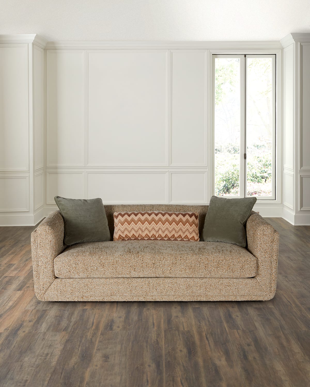 Hf Custom Gianna Sofa, 80.5" In Fern