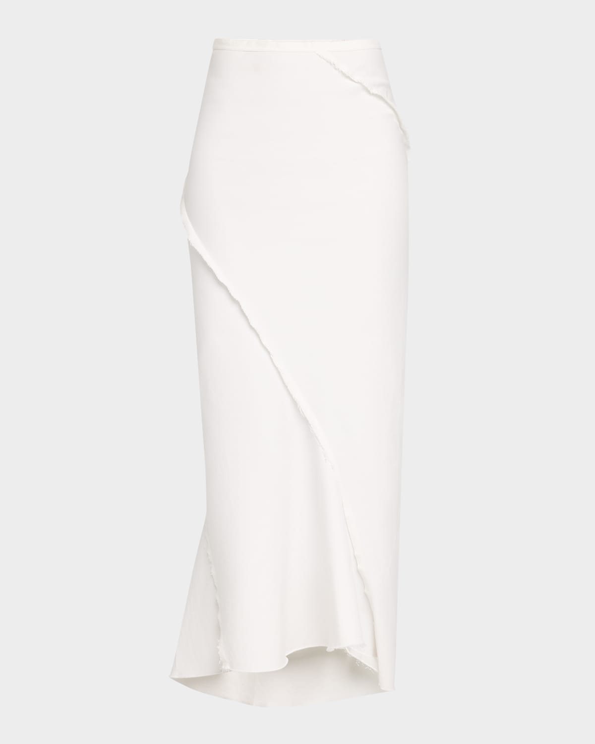 Oyster Twist-Front Crop Top