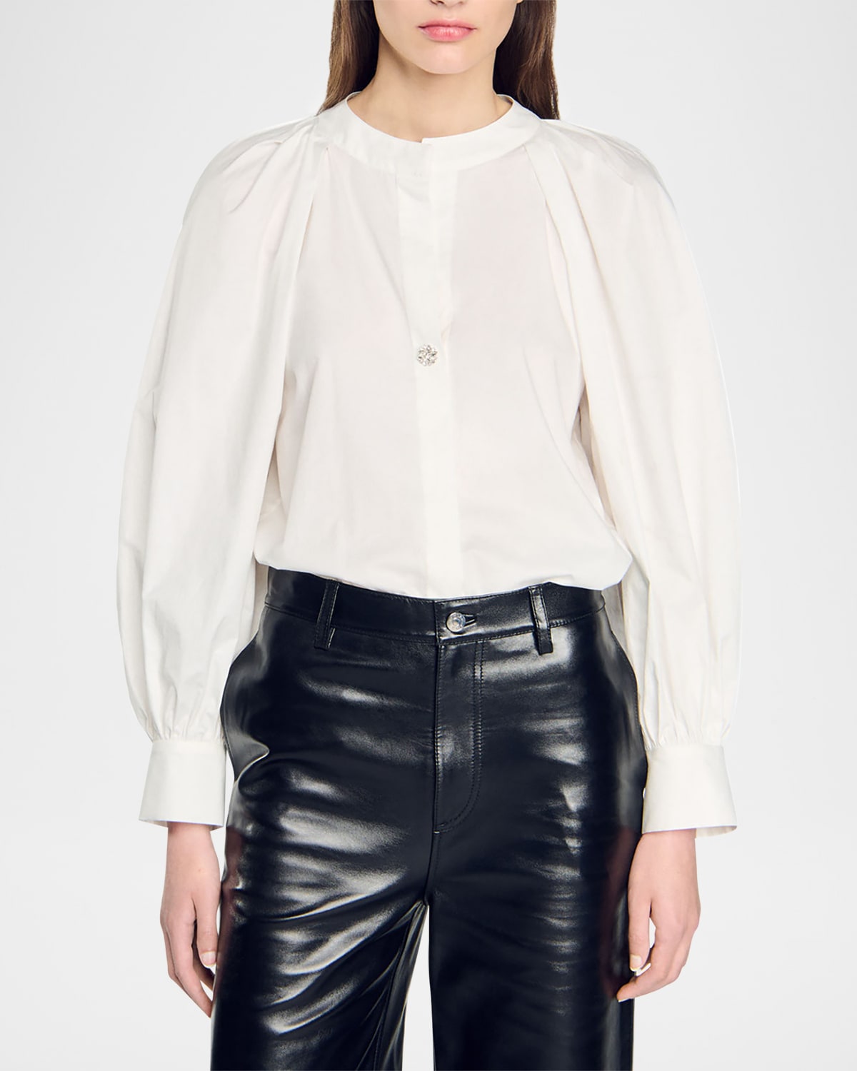 Sandro blouse discount