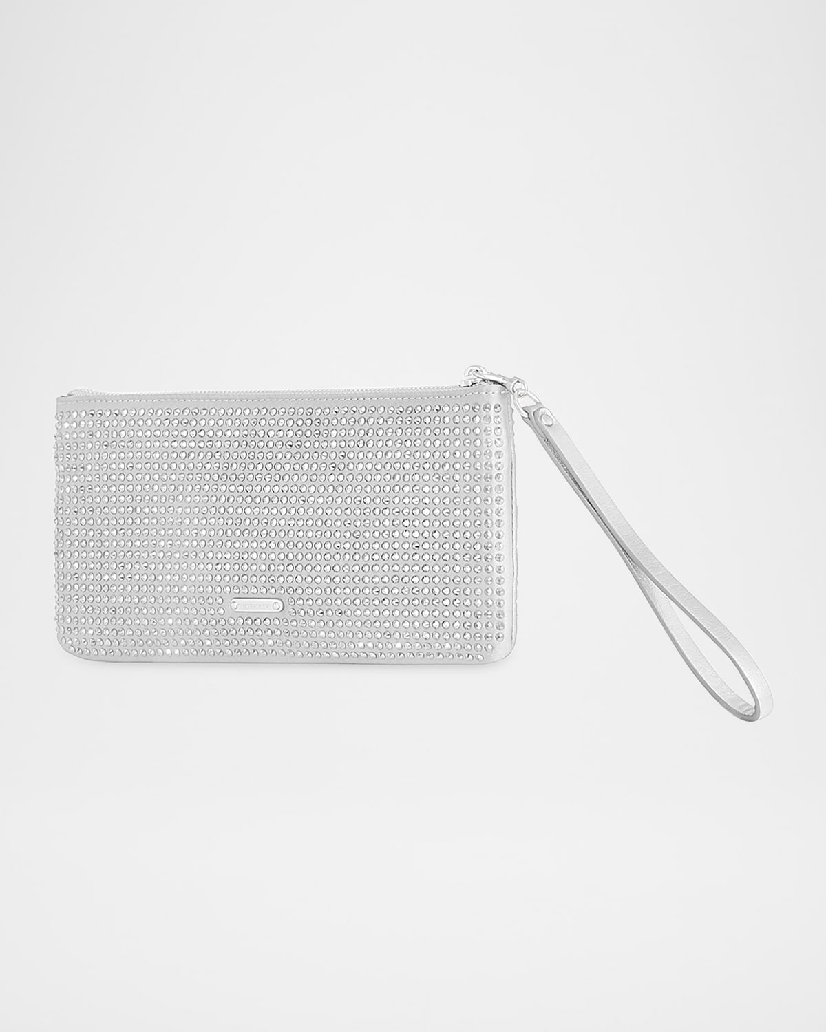 Metallic Crystal Wristlet