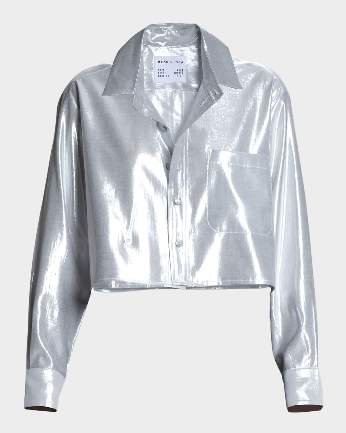 The Shorty Metallic Shirt