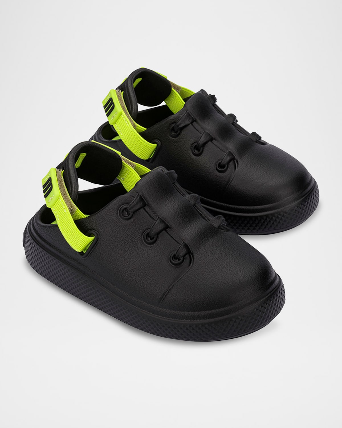 Melissa Girl's Charlie Logo-print Sneakers, Baby/kids In Black