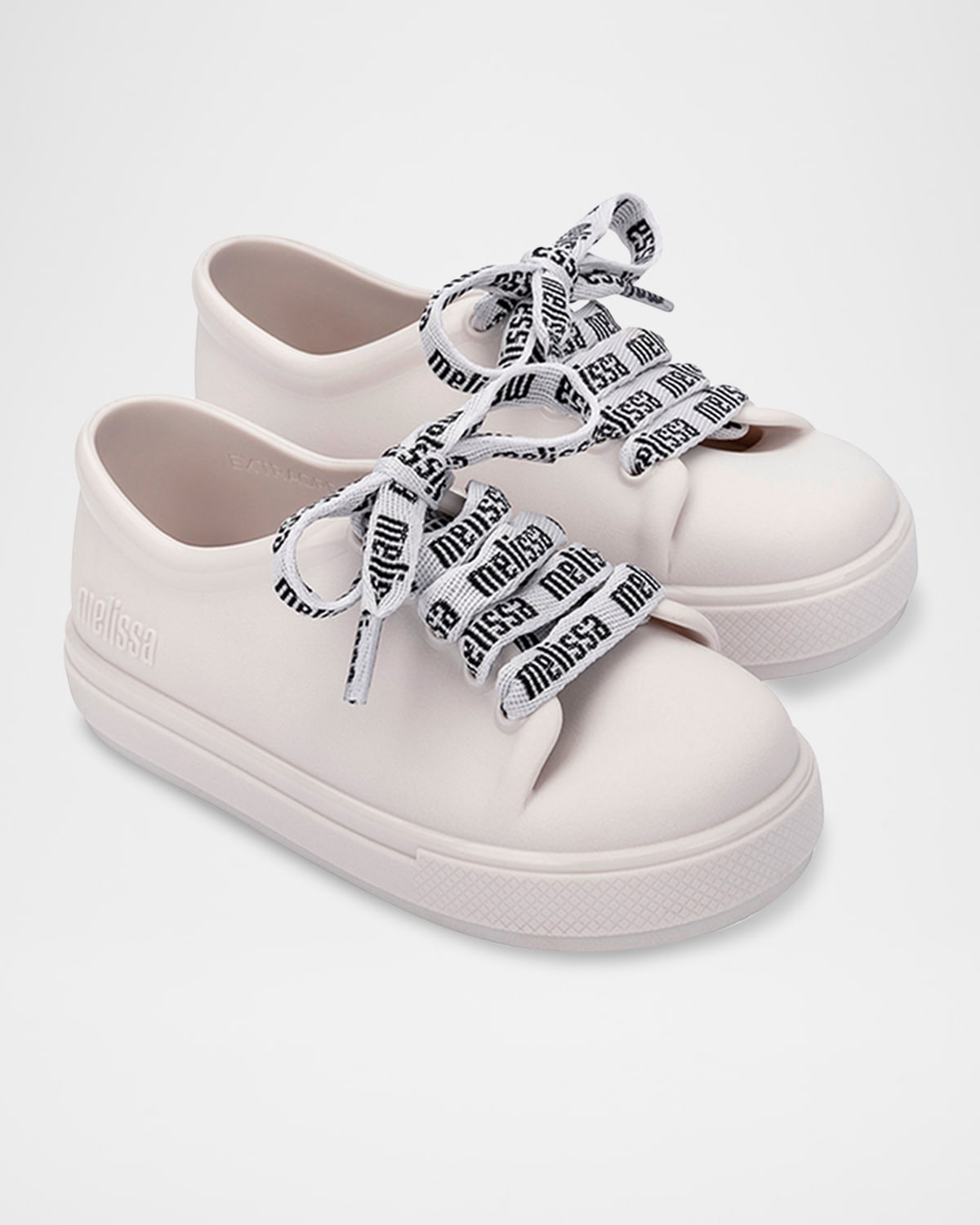 Melissa Kids' Girl's Sneakers W/ Branded Laces, Baby/toddler In White