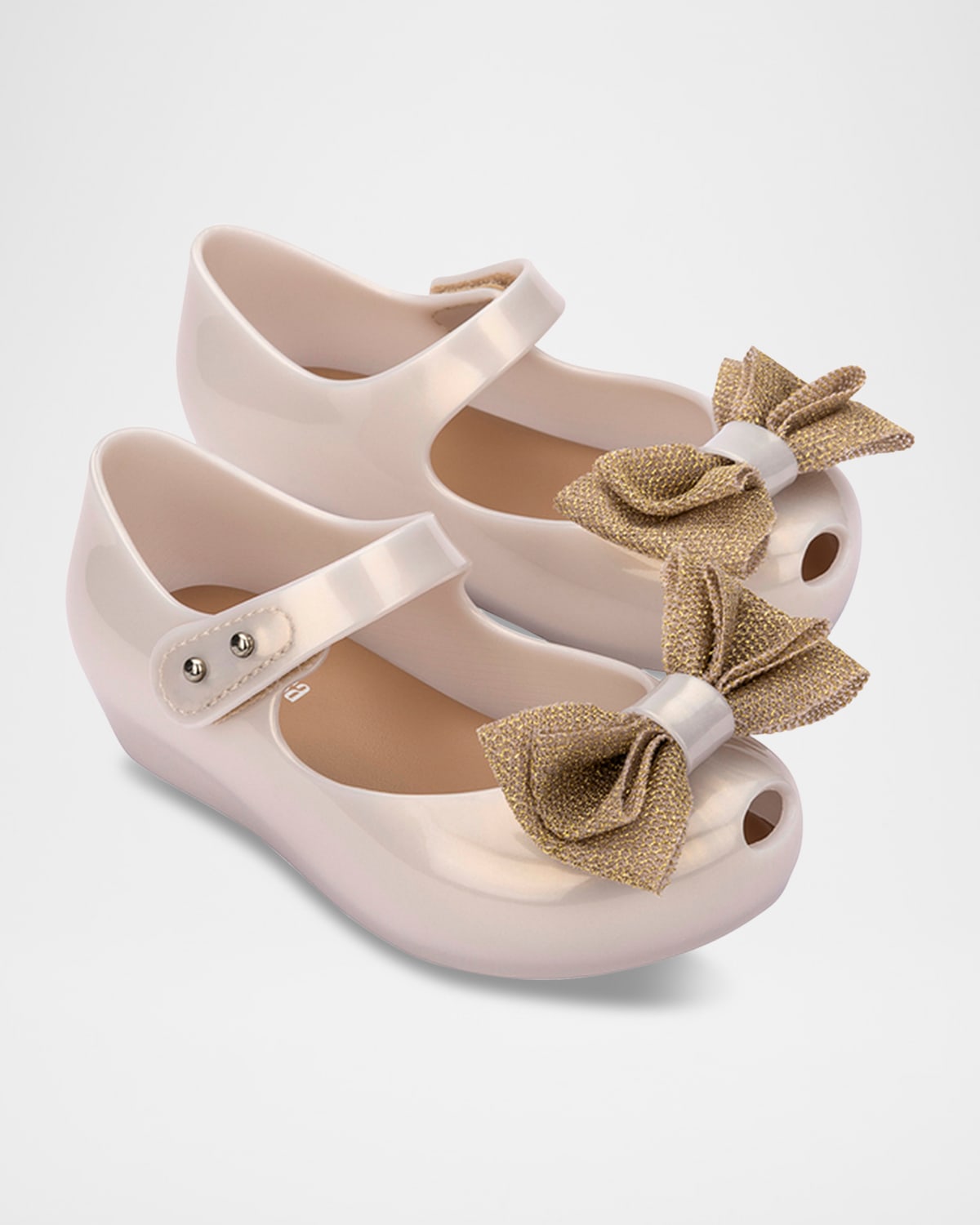 Melissa Kids' Girl's Ultragirl Sweet Ballerina Flats, Baby/toddlers In Milky Beige
