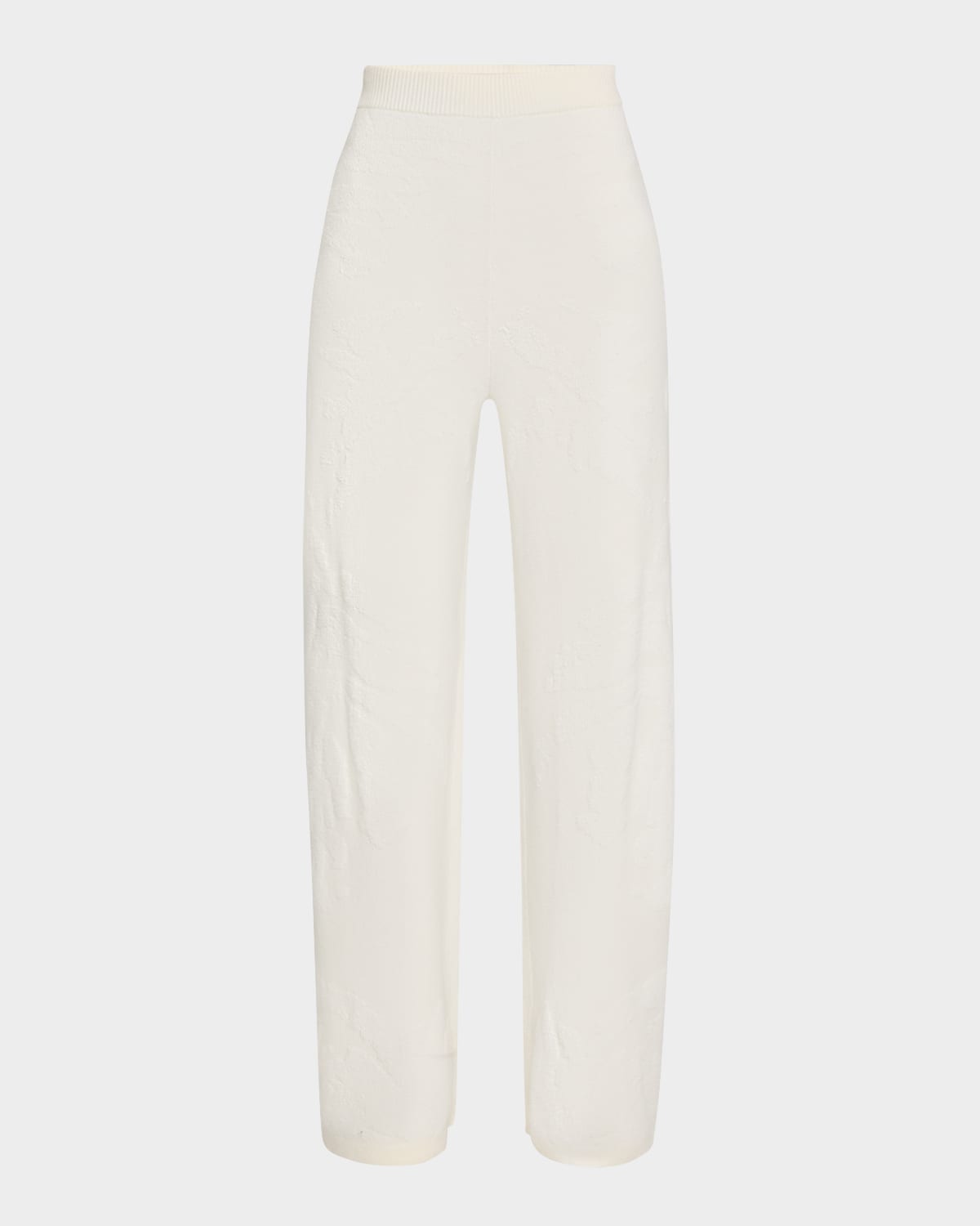 MARELLA UGHETTA2 TERRYCLOTH PALM TREE LOUNGE PANTS 