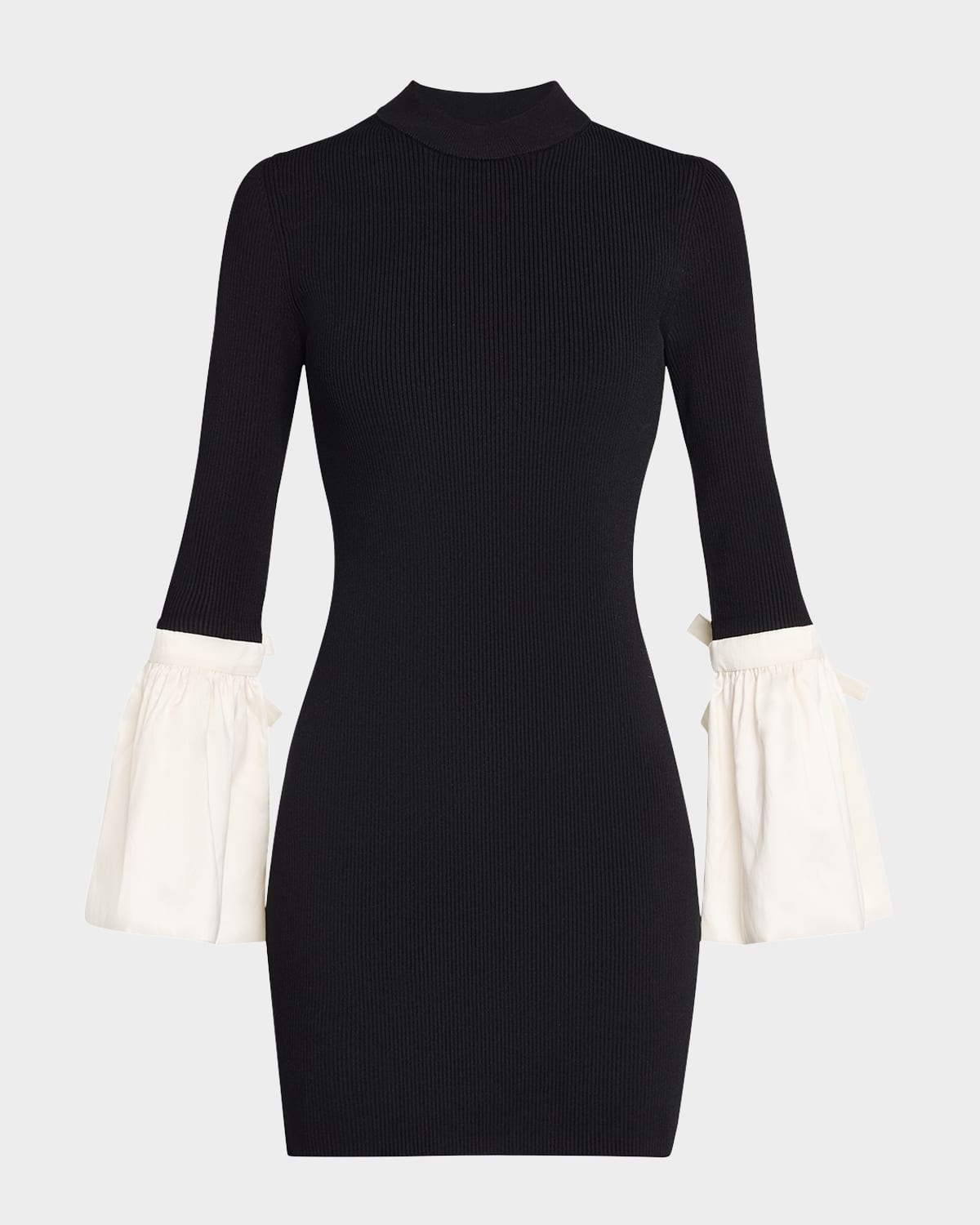 Agathea Knit Combo Bodycon Mini Dress